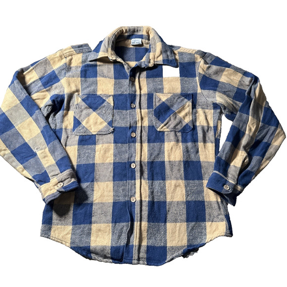 Big Mac Other - Vintage Big Mac Flannel Shirt 70s 100% Cotton Plaid JCPenney Western Grunge USA